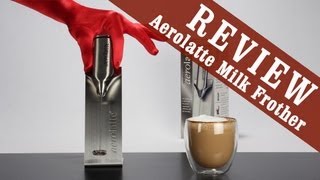 Aerolatte Milk Frother  Exclusive Review [upl. by Carman714]