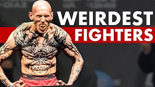 The 10 Weirdest Fighters in UFC History [upl. by Ahseyk]