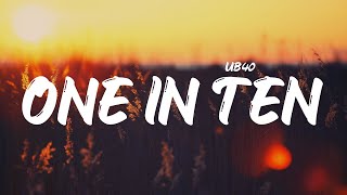 UB40  One in ten Lyrics [upl. by Carder340]