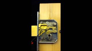 HOW A MORTICE DEADLOCK WORKS [upl. by Konrad]