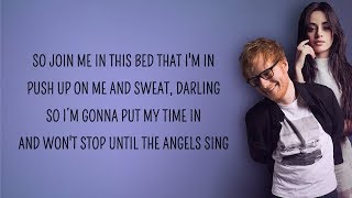 Ed Sheeran  South of the Border Lyrics feat Camila Cabello Cardi B [upl. by Asiilanna]