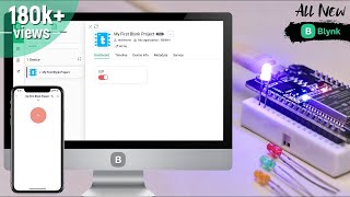 Making your first project on New Blynk 20⚡️ [upl. by Aivilys]
