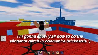 Doomspire Brickbattle  Slingshot Jump Tutorial [upl. by Akenehs]