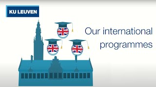 Study at KU Leuven Belgium introduction to our programmes  International university students [upl. by Eeryt]