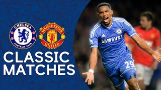 Chelsea 31 Man United  Samuel Etoo Scores Premier League HatTrick  Classic Highlights [upl. by Nivrae]