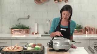 How To Use the Breville Crispy Crust Pizza Maker  WilliamsSonoma [upl. by Pavla]