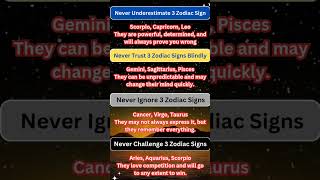 Facts about Zodiac Signs 👈 [upl. by Darla]