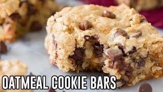 How to Make Oatmeal Cookie Bars [upl. by Llehsram463]