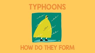 How Typhoons Are Formed  Animation [upl. by Karia]