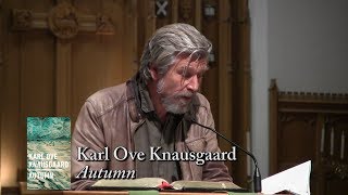 Karl Ove Knausgaard quotAutumnquot [upl. by Lajib]