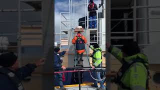 Maritime Pilot Training V  Pilot Ladder Training [upl. by Drahsar]