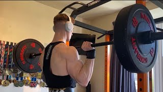 Overhead Press 70kg x5 Reps [upl. by Devine]