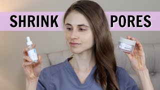 SHRINK YOUR PORES TIPS FROM A DERMATOLOGIST DR DRAY [upl. by Nylecoj915]