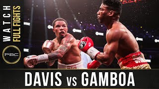 Davis vs Gamboa FULL FIGHT December 28 2019  PBC on Showtime [upl. by Stillman]