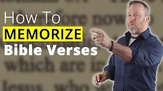 How to Memorize Bible Verses  Remember What You Read From The Bible [upl. by Calandra]