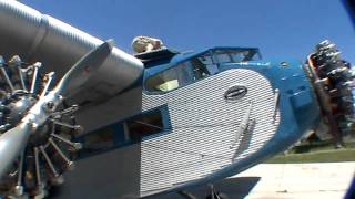 TriMotor Walk Around and cockpit tour Part 1 [upl. by Enelyak]