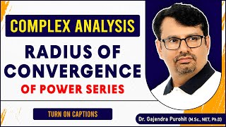 Radius of Convergence  Power Series  Complex Analysis [upl. by Anertak]