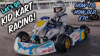 HOW TO GET STARTED IN KID KART RACING  Go Kart racing at 6years old  Learn how to start racing [upl. by Anura]