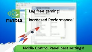 How to Optimize Nvidia Control Panel for Gaming best settings [upl. by Enyad685]