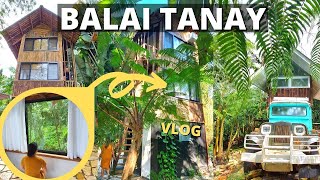 BALAI TANAY  Tiny House Staycation sa Tanay Rizal Glamping Philippines  New Normal Staycation [upl. by Anawk589]