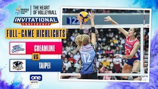 Creamline vs KingWhale Finals highlights  2022 PVL Invitational Conference  August 14 2022 [upl. by Ailedroc979]