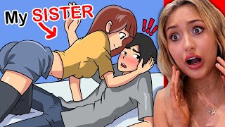 my sister has a CRUSH ON ME true story animation [upl. by Adlei]