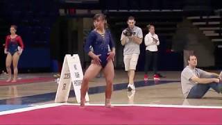 Katelyn Ohashi UCLA 2018 Floor vs Arizona 9725 [upl. by Niawtna201]