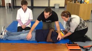 Spinal Immobilisation The Basics [upl. by Kazmirci]