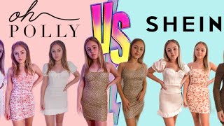 Shein VS Oh Polly Dresses  This is Crazy 😱  Oh polly dupes on Shein [upl. by Asiulairam982]