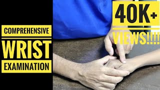 Comprehensive Wrist Examination [upl. by Tterrag480]