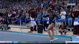 Katelyn Ohashi 2018 Floor vs OSU 10000 [upl. by Castorina112]