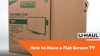 How to Move a Flat Screen TV [upl. by Einimod822]