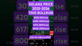 SOLANA PRICE 20252030 THIS BULLRUN SOLANA cryptocurrency [upl. by Ayifa484]