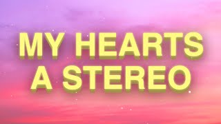 Gym Class Heroes  My Hearts A Stereo Stereo Hearts Lyrics ft Adam Levine [upl. by Snoddy]