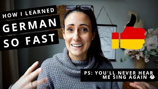 10 INCREDIBLY EASY WAYS TO LEARN GERMAN FAST REALLY FAST [upl. by Jerol]