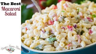 Macaroni Salad recipe [upl. by Aramas]