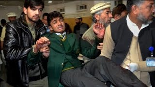 Taliban Kill More Than 100 People in Attack on School in Pakistan [upl. by Aifas]