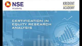 NSE Academy Certified Equity Research Analysis [upl. by Ethbinium938]