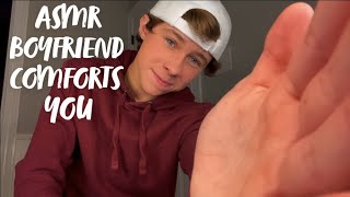 ASMR Comforting Boyfriend Roleplay For Sleep [upl. by Nylsirk]