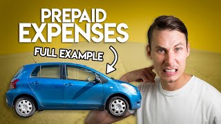 How Prepaid Expenses Work  Adjusting Entries [upl. by Ahtaga]