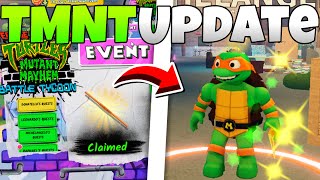 New TMNT Event Weapon Fighting Simulator [upl. by Otrebide]