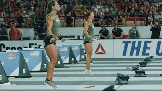 Womens Split Triplet—2019 CrossFit Games [upl. by Adnuhsed835]