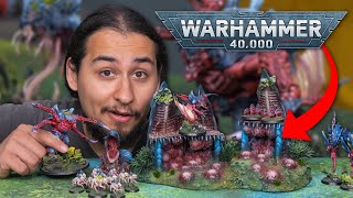 I Made Tyranid Terrain Better than Games Workshop [upl. by Parthen]