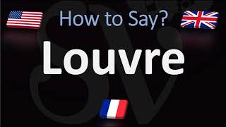 How to Pronounce Louvre  Paris Museum Pronunciation Native Speaker [upl. by Prakash203]