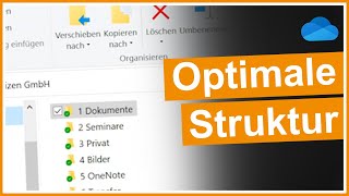 OneDrive Die optimale OrdnerStruktur 7 OrdnerSystem [upl. by Nafets]