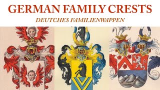 German Family Crests [upl. by Fritzie]