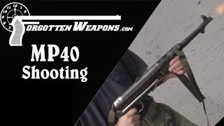 Shooting the MP40 Submachine Gun [upl. by Oinotnas257]