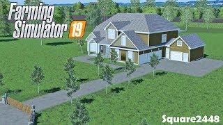 Building New House  Homeowner Series  New Map  Farming Simulator 19 [upl. by Wind]