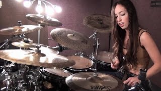 DROWNING POOL  BODIES  DRUM COVER BY MEYTAL COHEN [upl. by Ahsauqram]