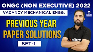 ONGC Recruitment 2022  Mechanical Engg  Previous Year Questions 1 [upl. by Lamek]